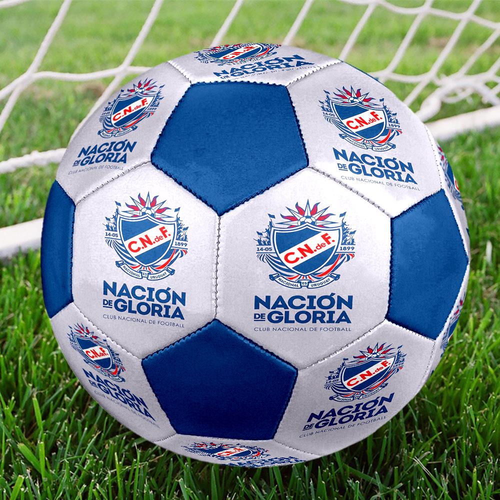 1pc Club Nacional de Football Soccer Ball Size 5 Indoor Soccer Ball Fashion Colorful Backyard Game - Great For Sports Fans Gift HE24