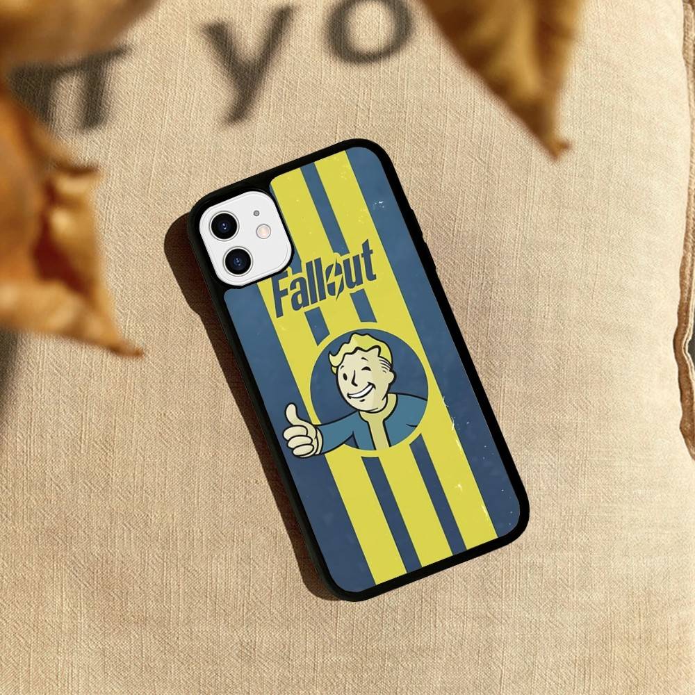 F-Fallout S-Series 4 Cool Game For IPhone 17 16 Pro Max Air 15 14 13 12 Mini Plus 11 Hard PC+TPU Phone Back Cover
