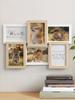 Large Photo Wall Photo Picture Photo Multiple Present 6 Frame, Multi-sided, Tabletop, Mounted, Wooden, Glass, Popular, Stylish, Frame, Frame,