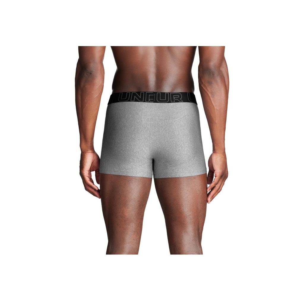Under Armour Logo Print Slim Fit Boxer Briefs 3 Pack Men underwear 1387418-035