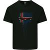 Iceland Skull Gym Training Bodybuilding Mens Cotton T-Shirt Tee Top
