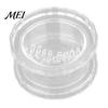Manual Garlic Masher Mincer Tool, Multi-Purpose Rotating Press, Bite-Teeth Crushing Pickling Ingredient Chopper Structure Masher, Transparent Easy To