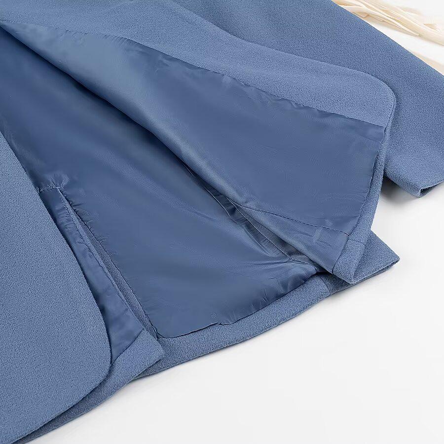 2024 Autumn Women's European & American Fashion Loose Tassel Suit Jacket