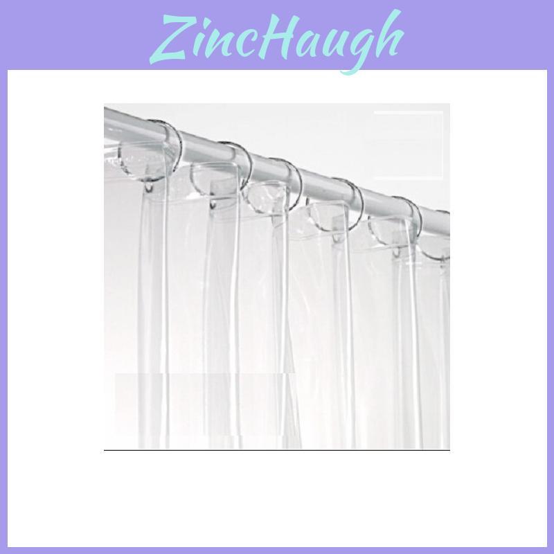 Modern Minimalist Metal Shower Curtain Hook Rings With Open Ends For Bathroom Decor