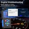 OBD2 Car Scanner Diagnostic Tool Check Engine Fault Code Reader Mode 6,Mode 8 & I/M 24-inch Screen Diagnostic Scanning Tool