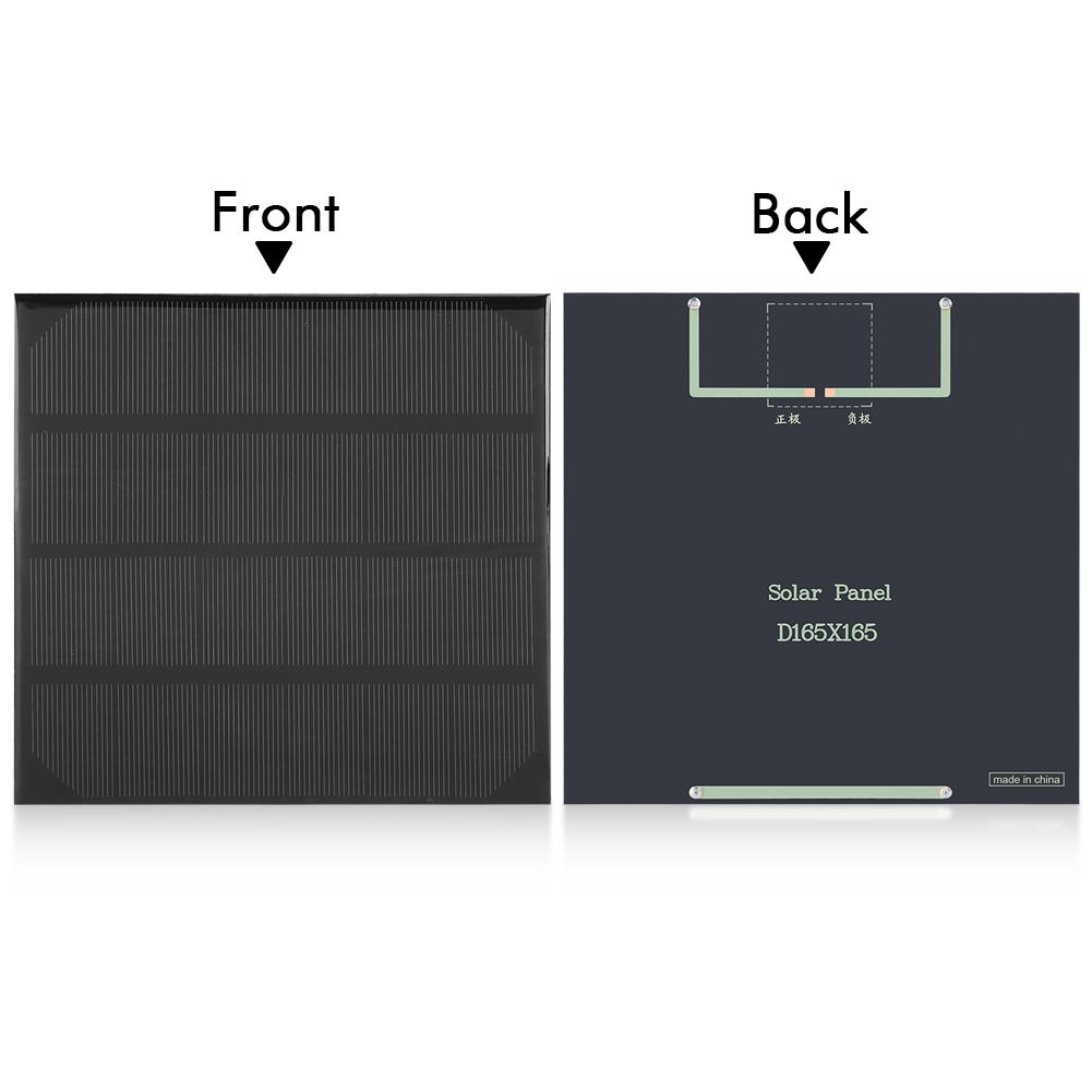 4.5W 6V Monocrystalline Silicon Solar Panel Module for DIY Battery Charger Power Supply