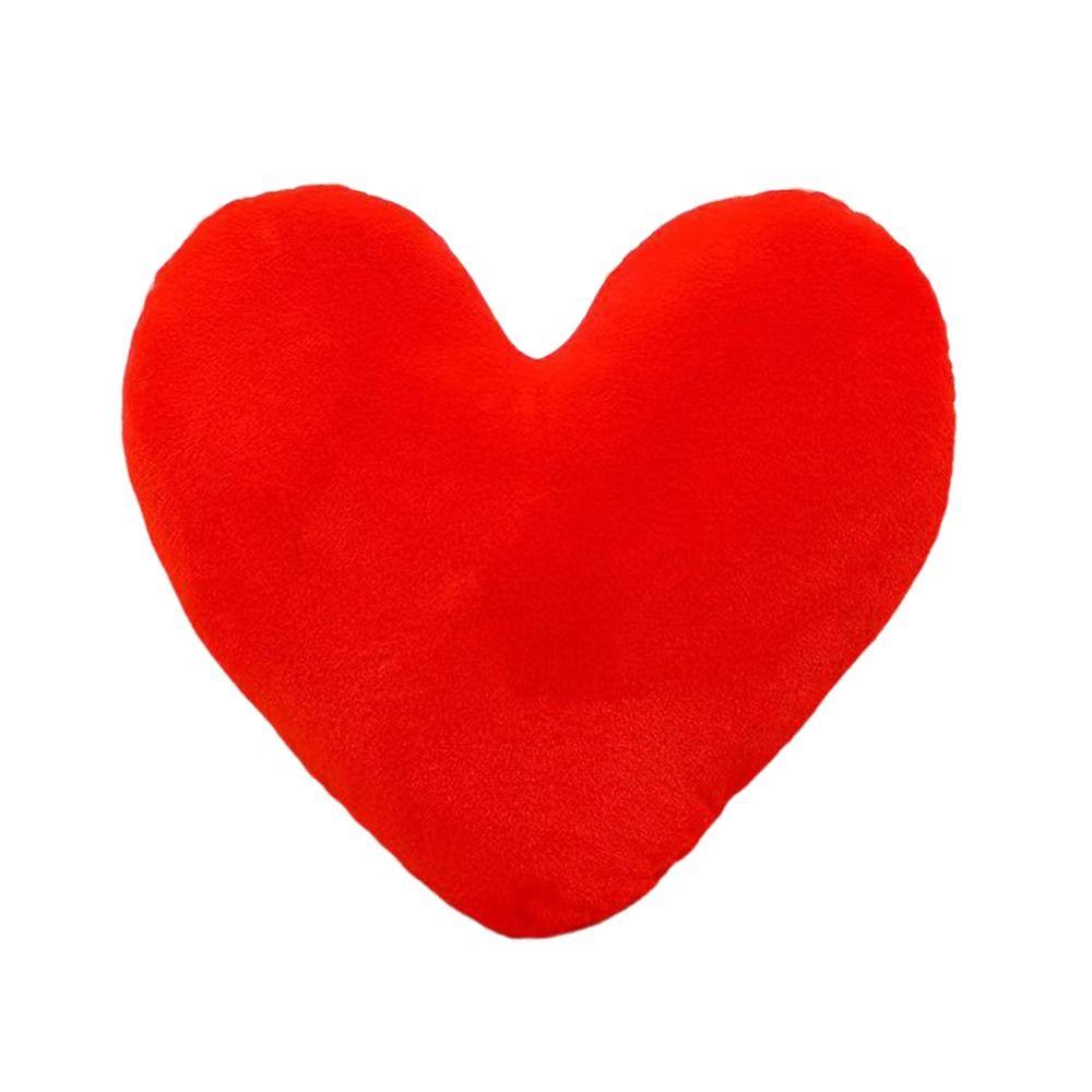 Heart Shape Soft Pillow 30cm Stuffed Pillow Creative Gift Heart Plush Pillow  Home Decorative