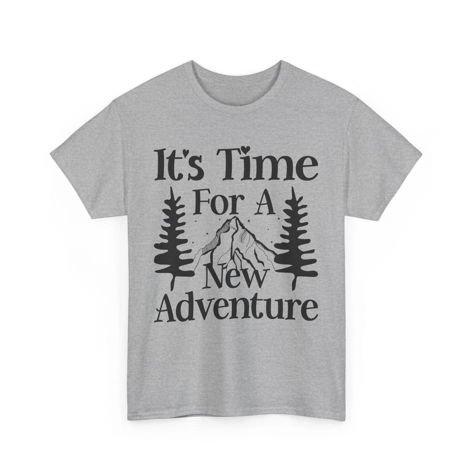Into the Wild T-Shirt | Mountain Adventure Tee | Nature Explorer Shirt L