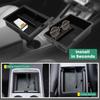 AABLT1 Center Console Organizer Tray Fit For Tesla Model 3 & Model Y 2021-2023 Center Lower Bottom Storage Box with Sunglass Holder