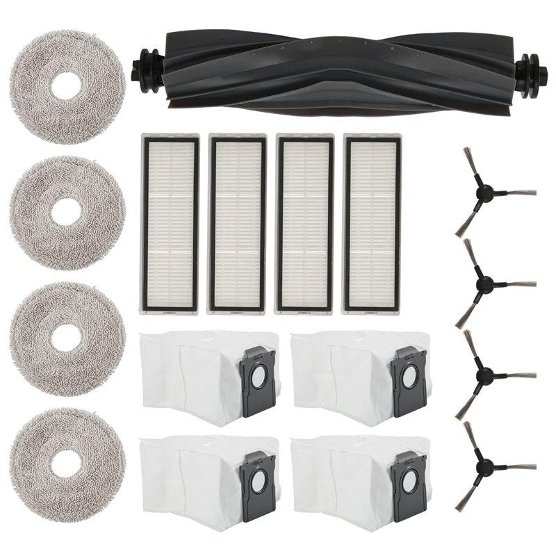 A74E-For Dreame Bot L10s Plus Replacement Parts Accessories Main Side Brush Hepa Filter Mop Cloth Dust Bag