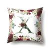 Polyester Pillowcase American Retro Flower Plant 26 English Letter Cushion Cover Car Pillowcase