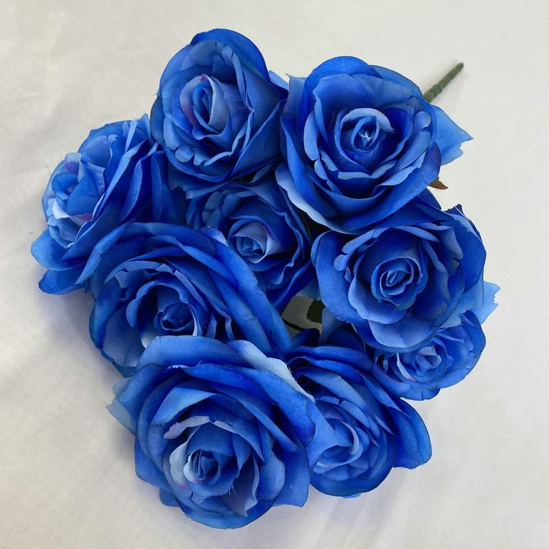 Faux For Flowers Wedding Arch Blue Starry Hydrangeamacrophylla Hanging Wall