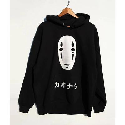 Anime Spirited Away No Face Hoodies Printed Unisex Women Fashion Streetwear Y2k Hoodie Hooded Sweatshirts Pullovers Unisex Clothing