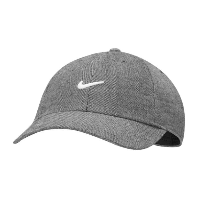 

Nike Polyester Baseball Caps Unisex Gray Casual DV3166-010 F серый