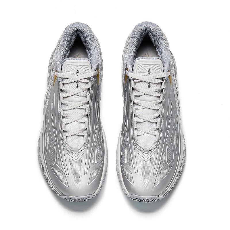 Anta KAI SPEED 2 Irving Scarpe da Basket Uomo Argento Turchese 912611114S-2