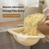 Kitchen Sink Drain Strainer Anti-Clog Food Catcher Triangular Sink Food Catcher Basket for Fruit Vegetable Noodle Washing Home