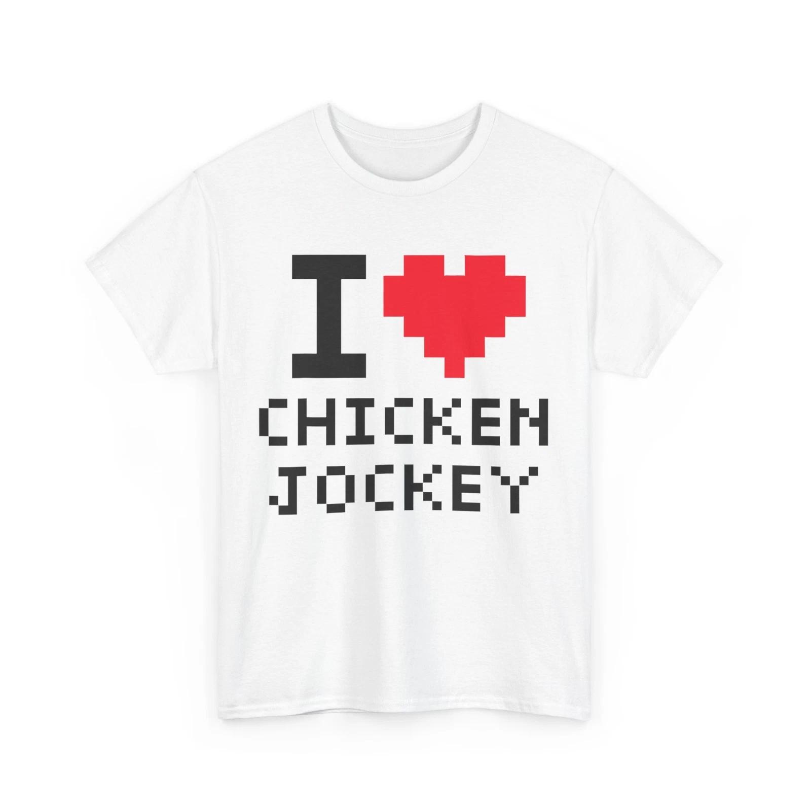 I Heart Chicken Jockey T shirt, I Love Chicken Jockey Cute Shirt S