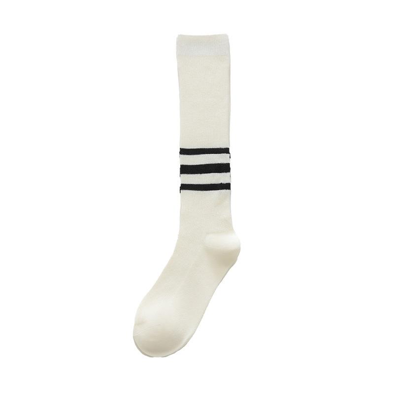 Slimming and Leg-beautifying Calf Socks for Women in Autumn and Winter, School Style, Versatile, Pressure Cotton Pile Long Stockings High