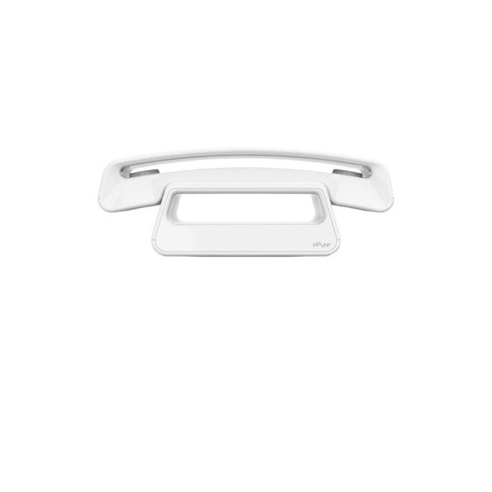 Téléphone fixe sans fil dect - alcatel - epure iconic - design vintage - grand écran - mains libres