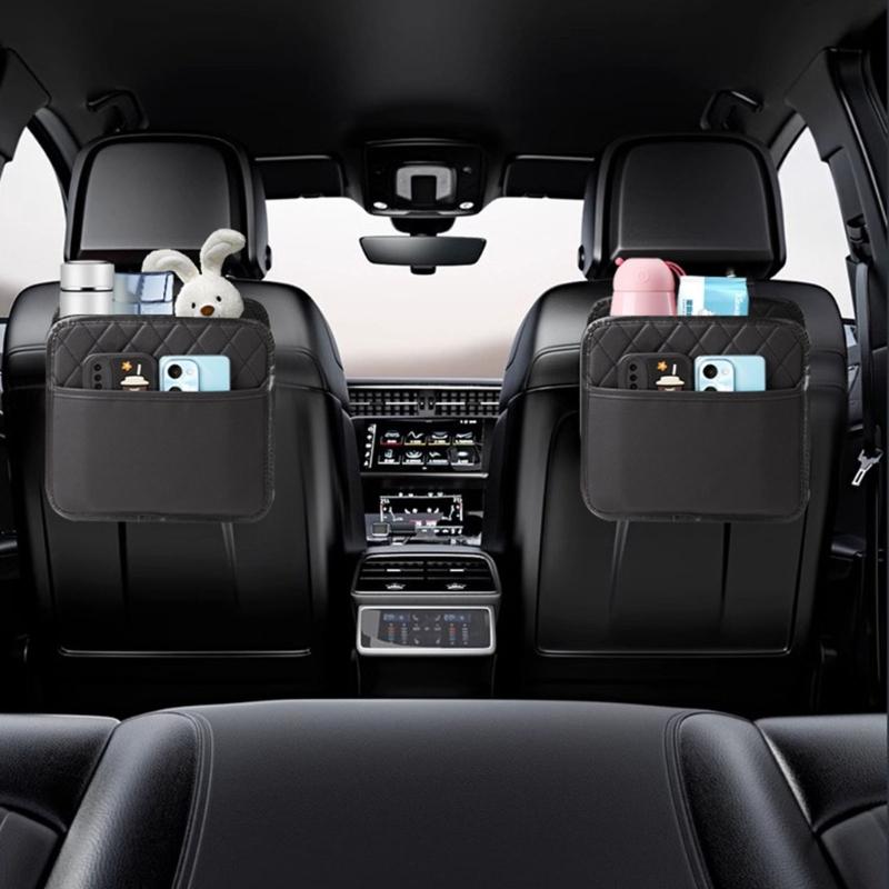 Space Saving Car seats Hanging Storage Multifunction Car Document Holders & Storage Box Upgrades for Busy Family & Travel