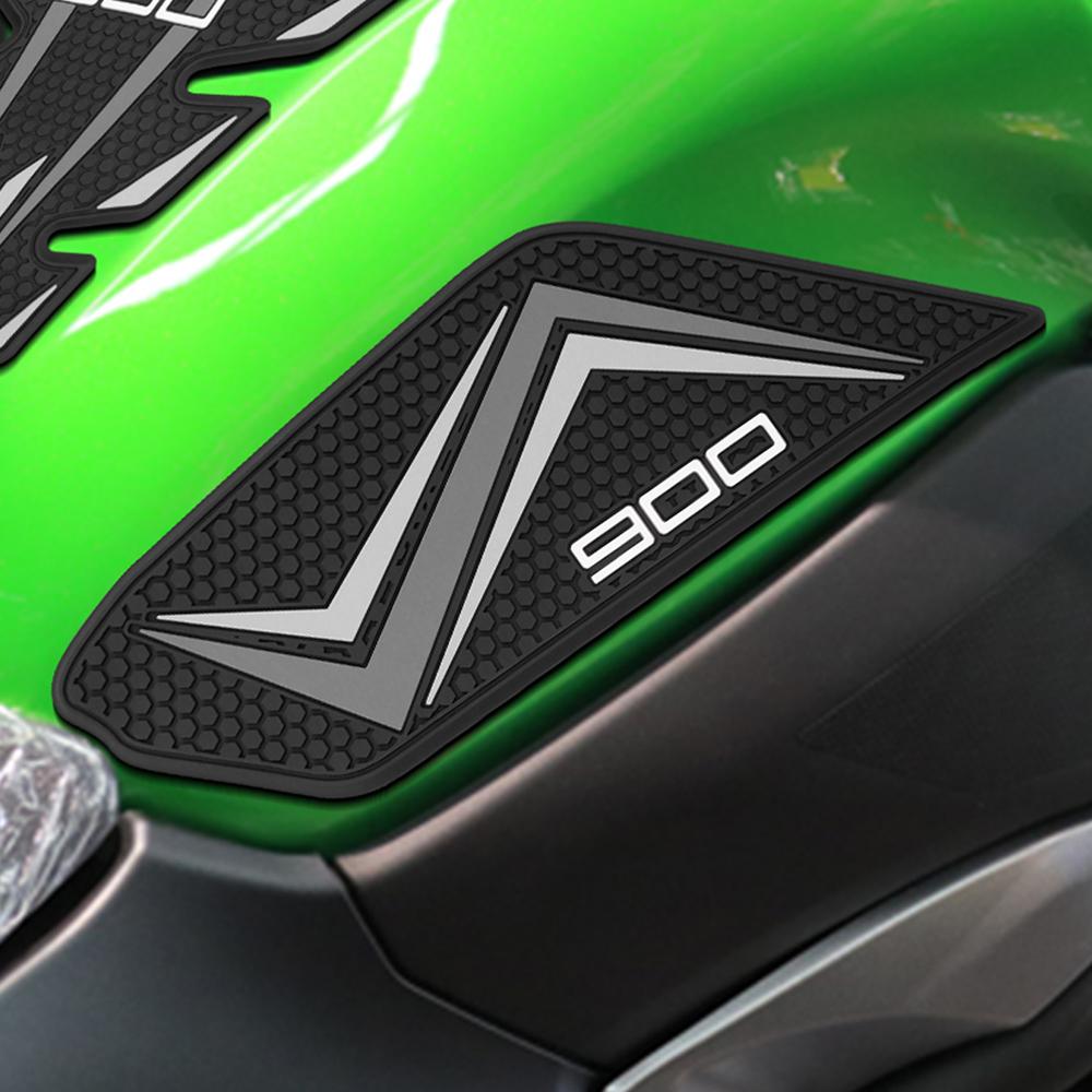 For Kawasaki Z900 2025 Z900SE 2024 Z900 SE 2017-2025 Motorcycle Tank Pad Protector Sticker Decal Gas Knee Tank Traction Pad Side
