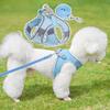 1 Set Pet Harness Buckle Adjustment Mesh Design Breathable Reflective Walking Soft Escape Proof Puppy Chest Strap Pet Supplies