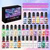 Automatic Diffusion 3D Bleeding Effect Crystal Epoxy Colorant - 30-Color DIY Alcohol Ink Set