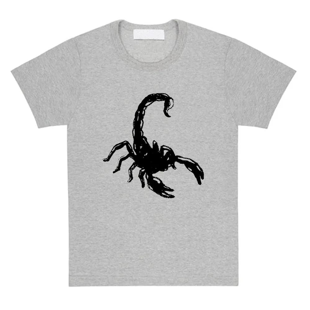 Young Miko Do Not Disturb Tshirts Cotton Short Sleeve Scorpion Graphic Tshirt Fashion Loose Casual Women Unisex T Shirt Streetwear