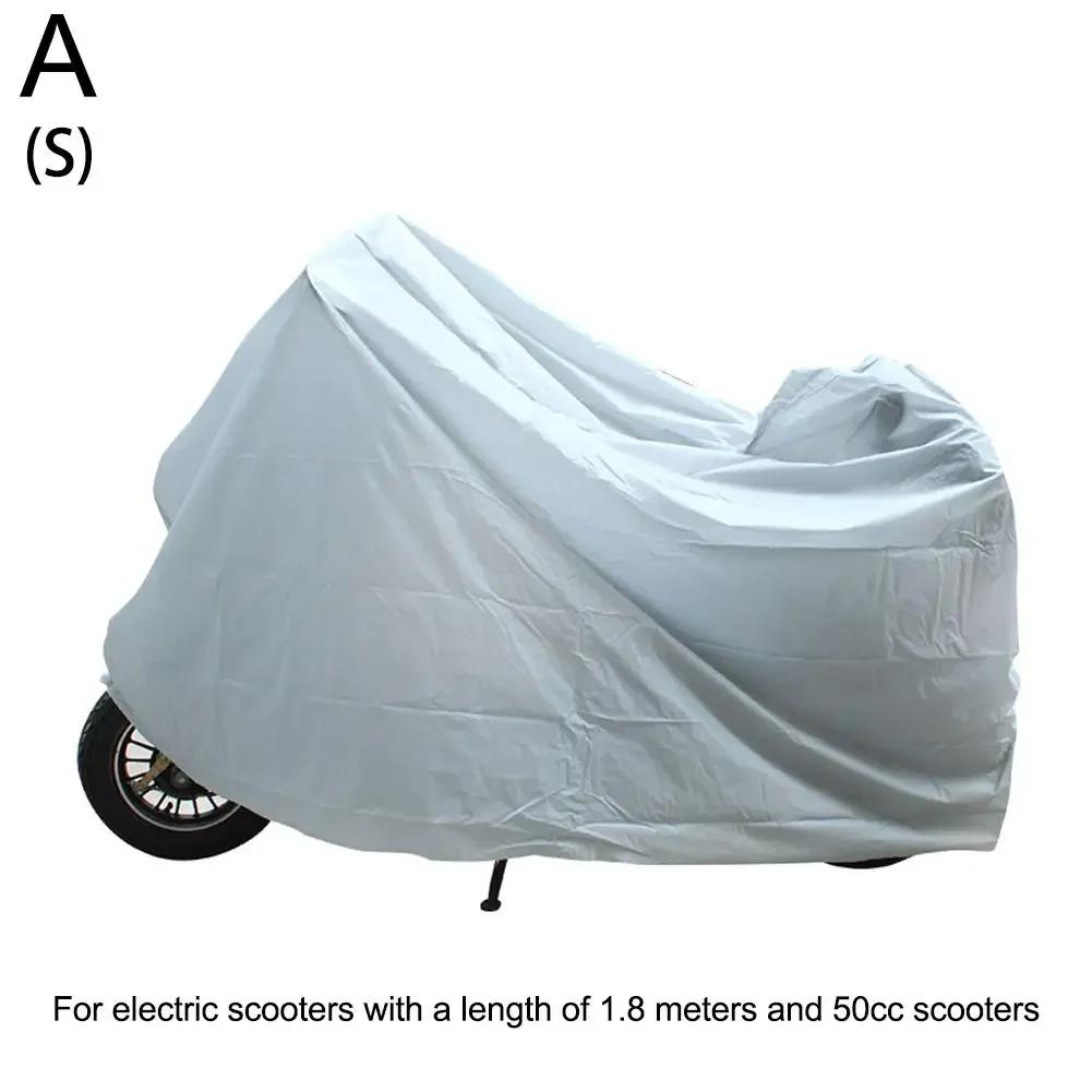 

Outdoor UV Protection Motorcycle Cover Indoor Bicycle Scooter Rainproof Universal Waterproof Cover