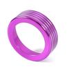 Purple Alloy DRIVE MODE Adjust Knobs Ring Cover for Ford Ranger -2024