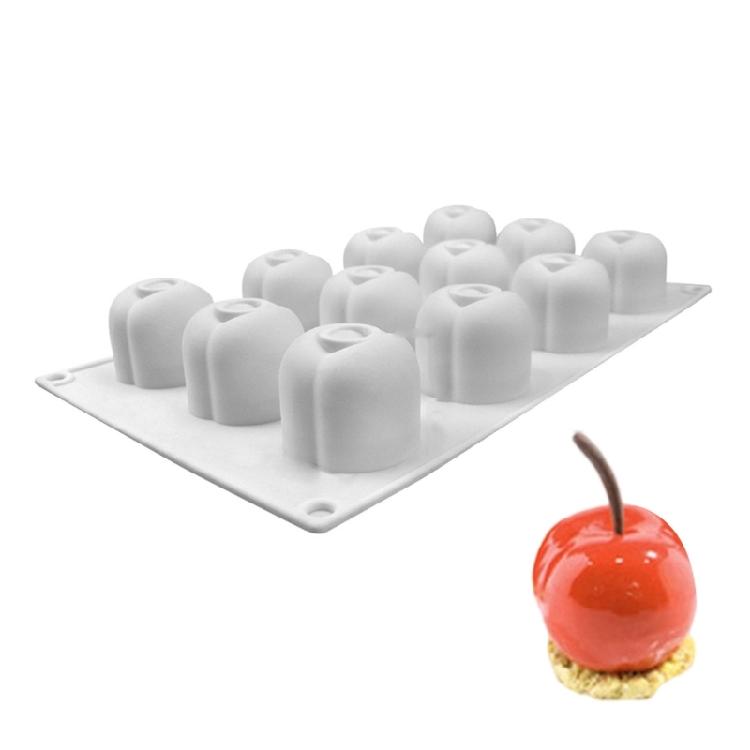 Flexible Baking Molds With 15/12 Fruit Designs Suitable For Chocolate Making Candle Crafting And Dessert Preparation