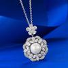 New European and American S925 Silver Necklace Pendant for Women's Light Luxury Daily Fashion Jewelry Women