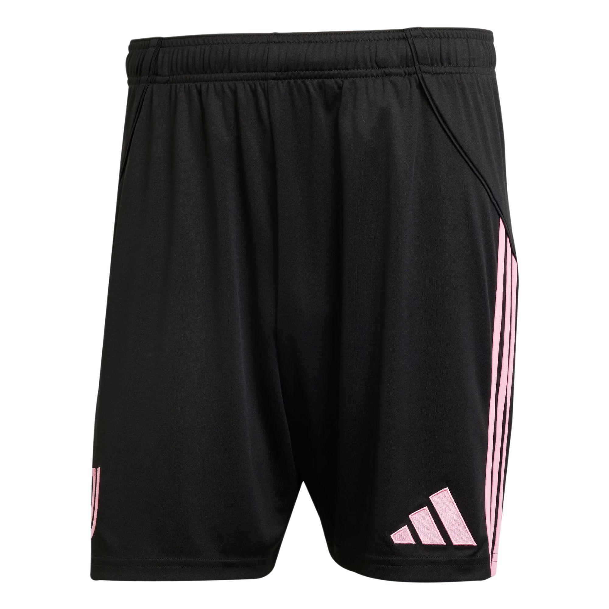 

Adidas Juventus Home Fan Version 25/26 Quick-Dry Striped Soccer Shorts Men shorts Black JV5830 M