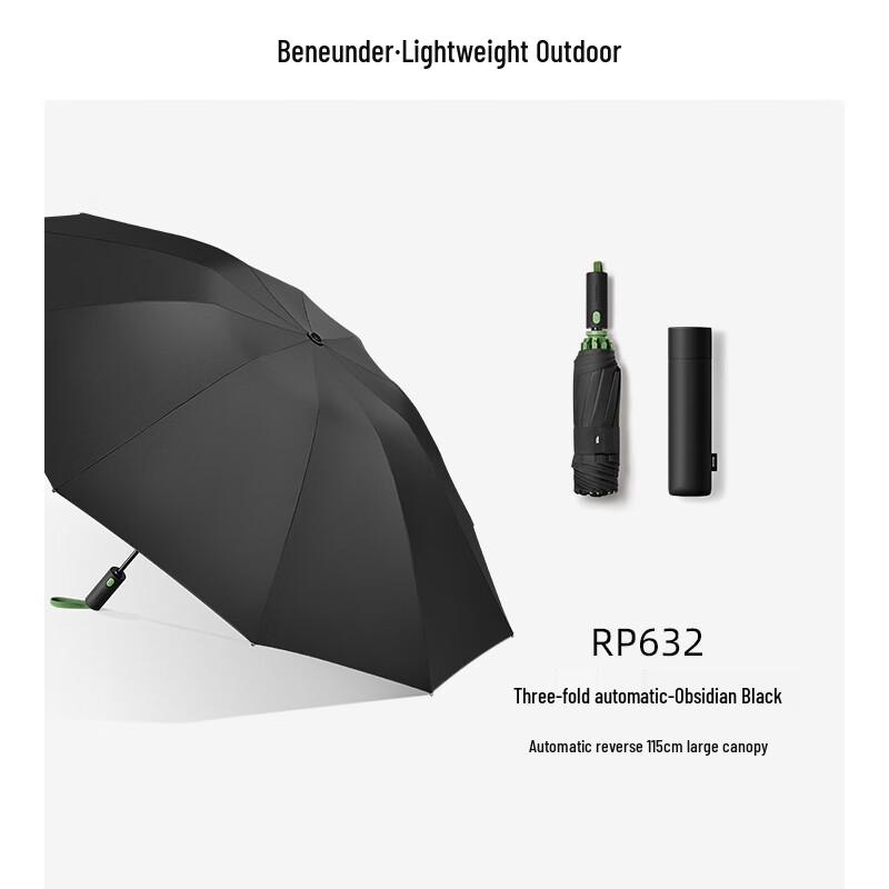 Beneunder Automatic Windproof Reverse Folding Umbrella