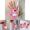 Cuddly 10cm Disney Toy Story Lotso Plush Doll Pendant Bear Keychain Kid Gift