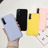 For OPPO Find X2 Lite Case Find X2 Neo Cover Simple Candy Color Silicone Phone Cases For OPPO Reno3 3Pro 5G CPH2009 CPH2005 Capa