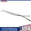 Pair Roof Molding Trim Set Right+Left Drip Side for Honda Civic Sedan 2006-2011  Roof Molding Trim Set Car Accessories