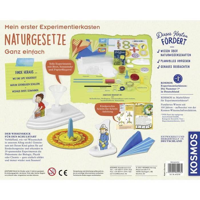 Coffret d'expérience - kosmos - kosmos 602284 - à partir de 5 ans - apprentissage par le jeu - multicolore