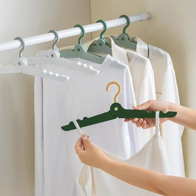 Portable Folding Clothes Hanger, Travel Laundry Drying Rack, Multifunctional Hanging Clothes Dryer