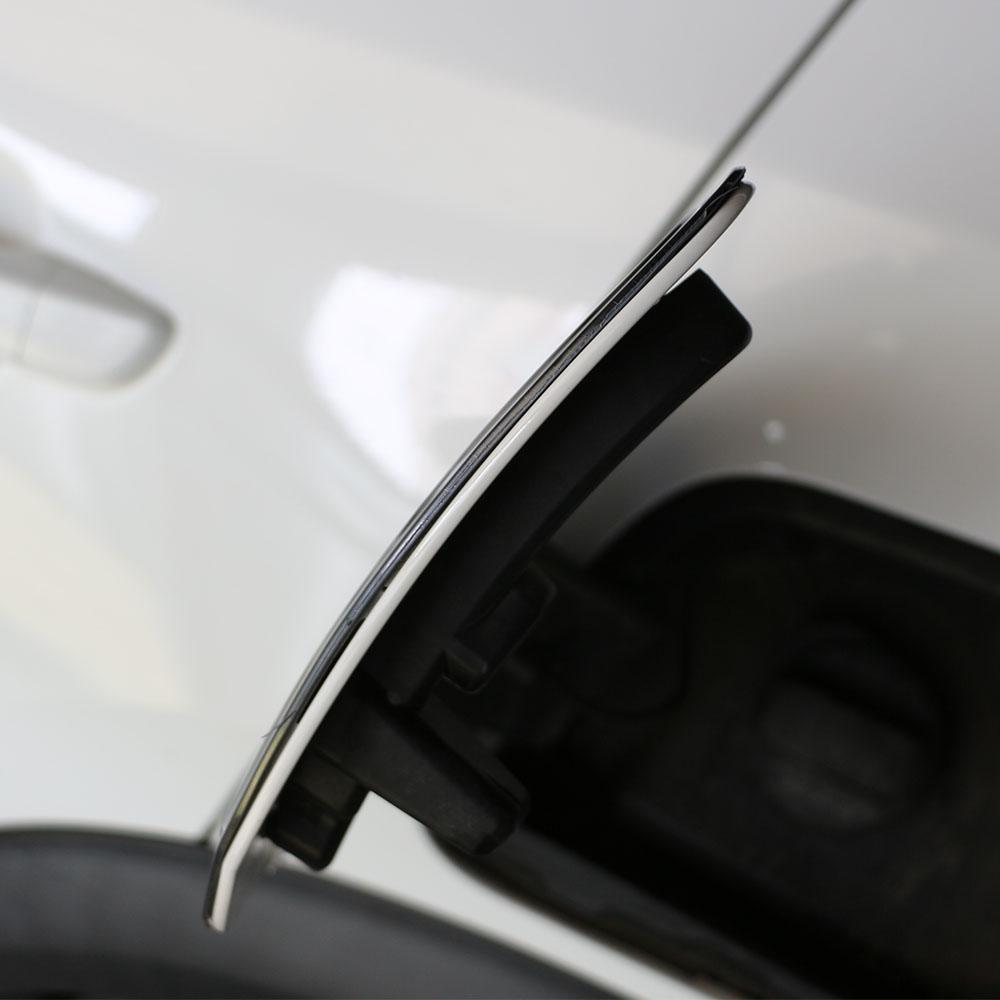 Stainless Steel Black Fuel Tank Cap Protective Cover for Peugeot 2008 2023 2022 2021 2020 Fuel Tank Decorative Sticker Protective Sequin