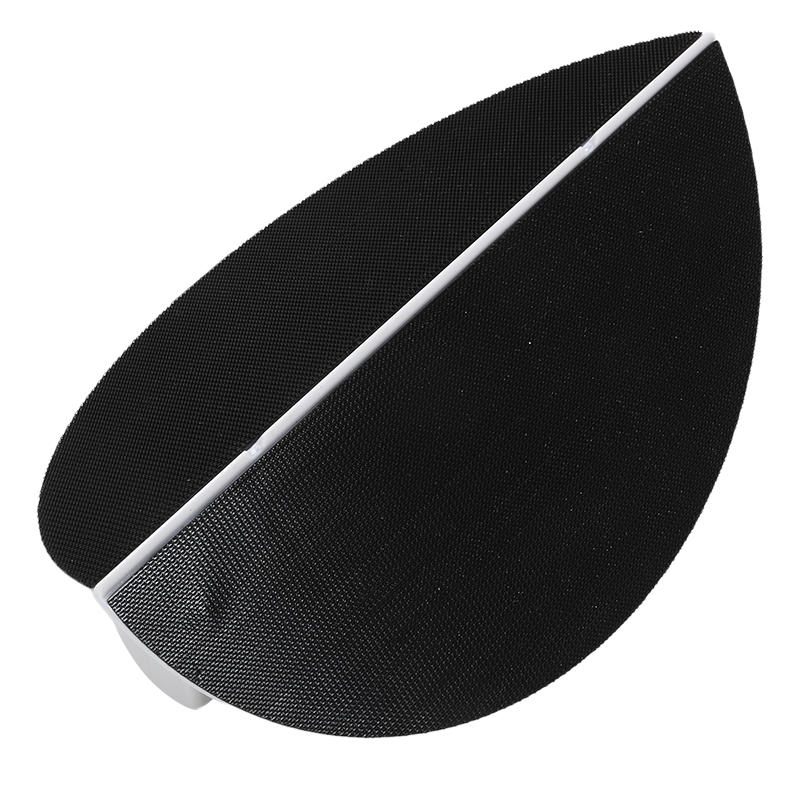 Multifunctional Handheld Semi-Circular Angle Sanding Sandpaper Tool 180/240/320 Grit Corner Sander for Wall and Corners Cleaning Polishing