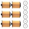 Oil Filter 6PCS 32140029 For VOLVO S60 S80 S90 V40 V70 V90 XC40 XC60 XC90 D2 D3 D4 D5 T3 T4 T5 T6 T8 2.0T I II III