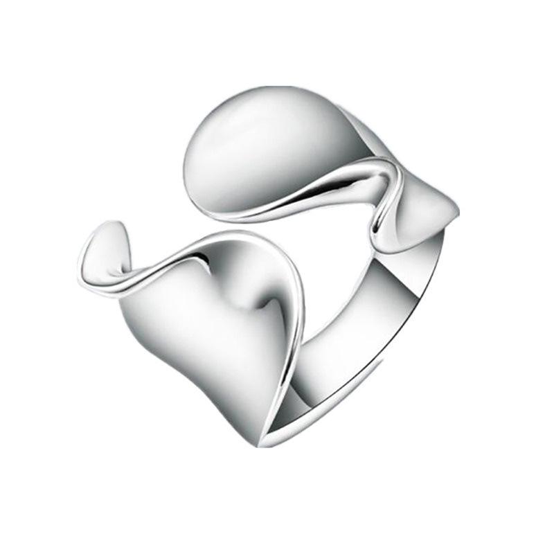 European & American Geometric Adjustable Alloy Ring for Women