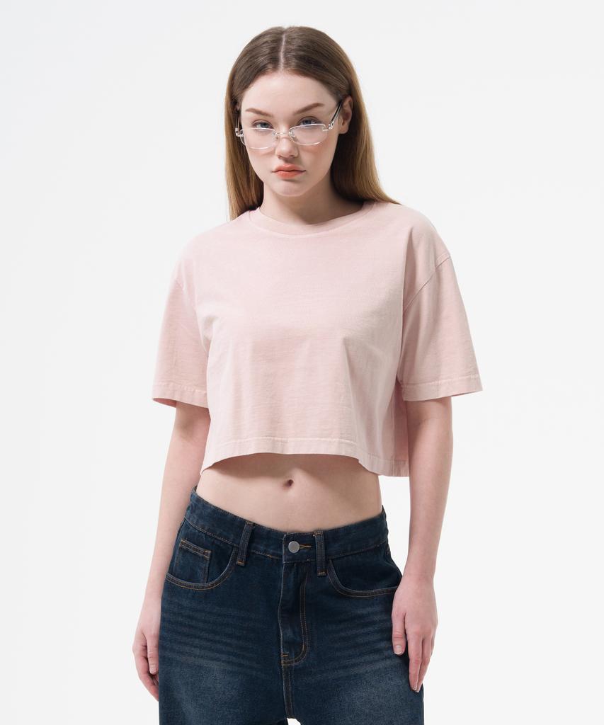 Descheuis Everyday Pigment Crop Short Sleeve Tee (W)