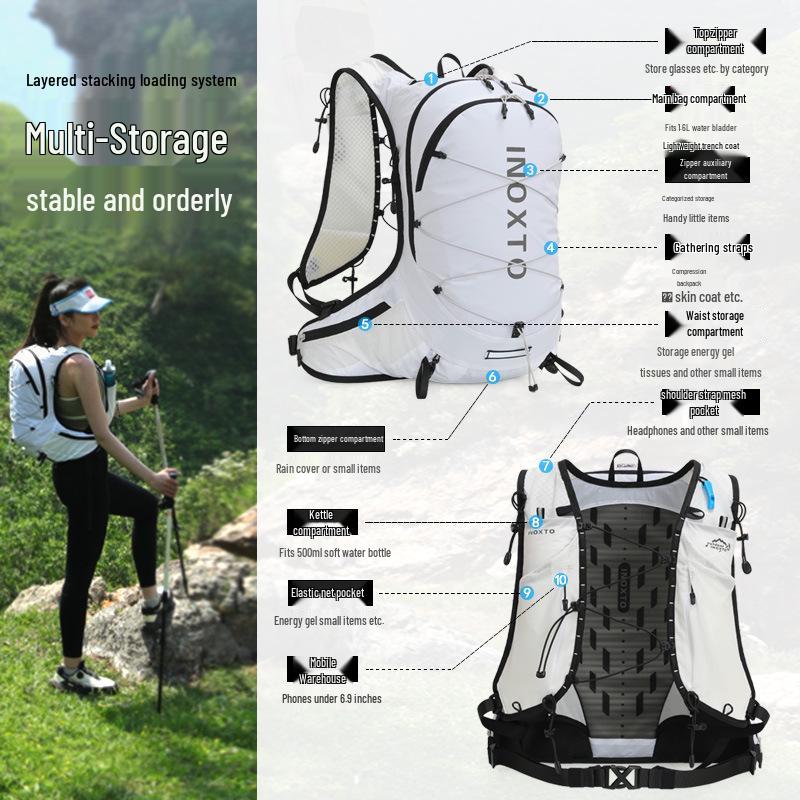 Plecak Eagle Creek 18L Lekki: Idealny na wędrówki, jazdę na rowerze, biegi górskie i alpinizm. Zawiera bukłak.