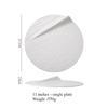 BR11inch White Ceramic Plate Creative Dining Plate Chinese Artistic Conception Dish Arrangement Hotel Restaurant Ceramic TablewareEY