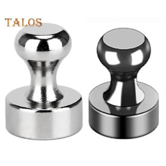 10Pcs Fridge Magnets Metal Magnetic Push Pins Polished Surface Widely Used Refrigerator Magnets Strong Fridge Magnets