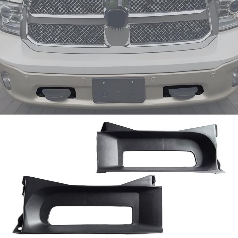 OEM 68196982AA Front Tow Hook Cover for Select Model Automotive Front Bumper Tow Hook Bezel Decoration