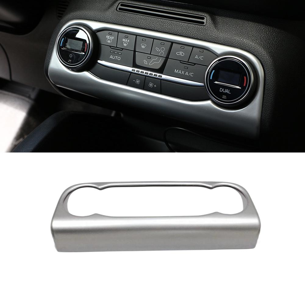 For Ford Focus MK4 2019-2022 Car Central Control Air AC Multifunction Button Panel Cover Trim ABS Plastic Sticker Accessories