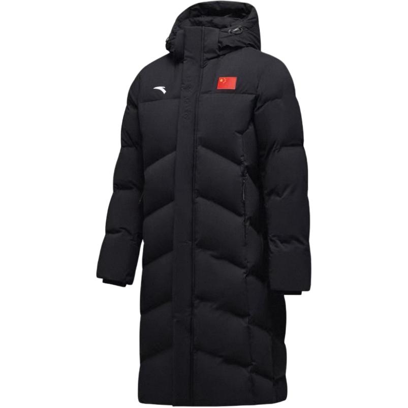 ANTA Down Jackets Unisex Black Hooded Moderate Other 452240103-2